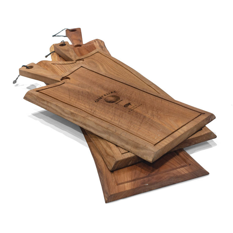 Tagliere da cucina LIGHT in legno grande con manico 16,8x48 cm
